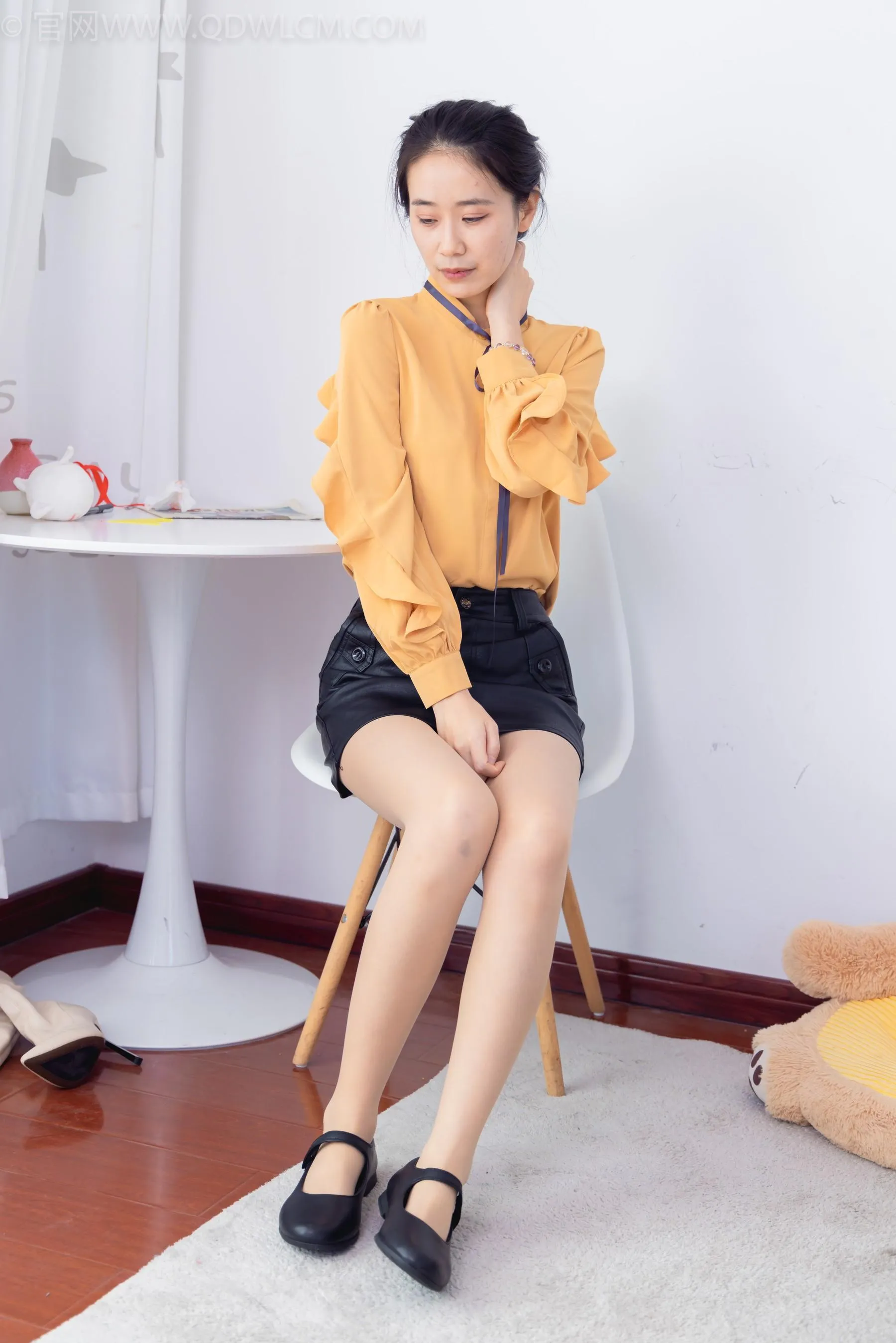物恋传媒 NO.1496 菜菜-橘色郁金香 [177P]插图1